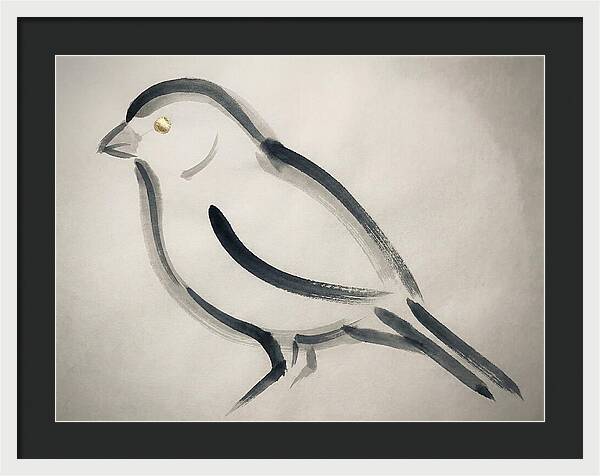 Canary In Minimalist Style
