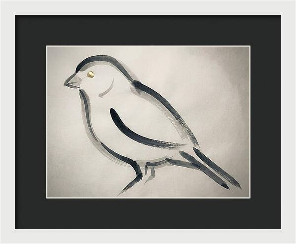 Canary In Minimalist Style