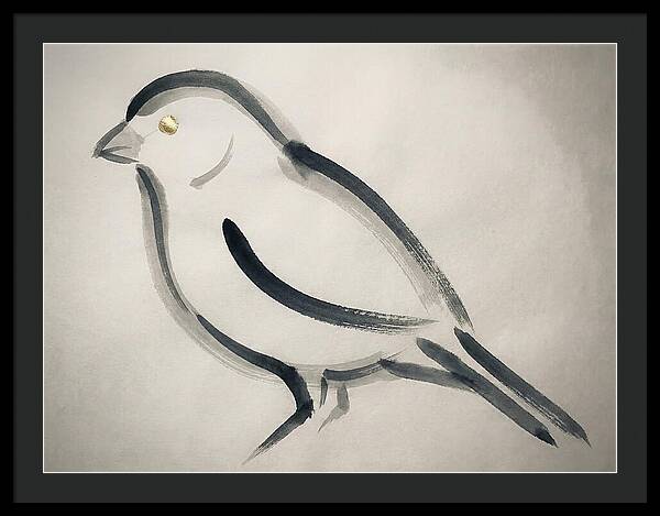 Canary In Minimalist Style