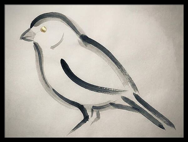 Canary In Minimalist Style