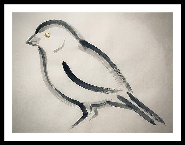 Canary In Minimalist Style