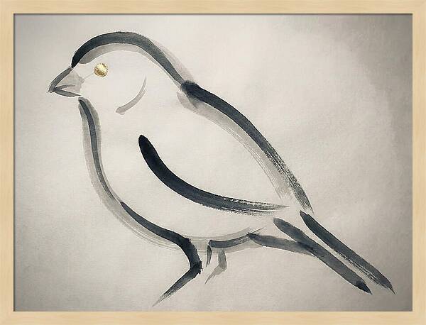Canary In Minimalist Style