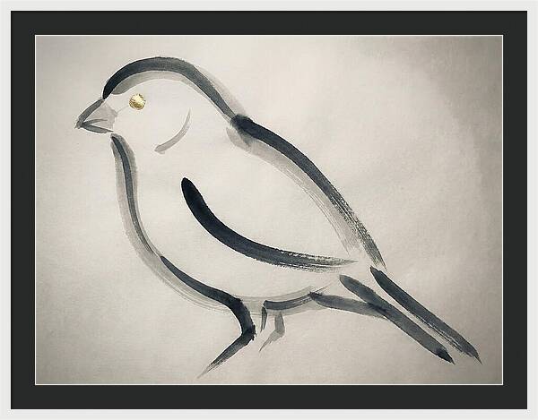 Canary In Minimalist Style