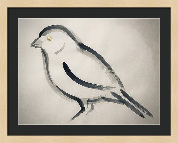 Canary In Minimalist Style