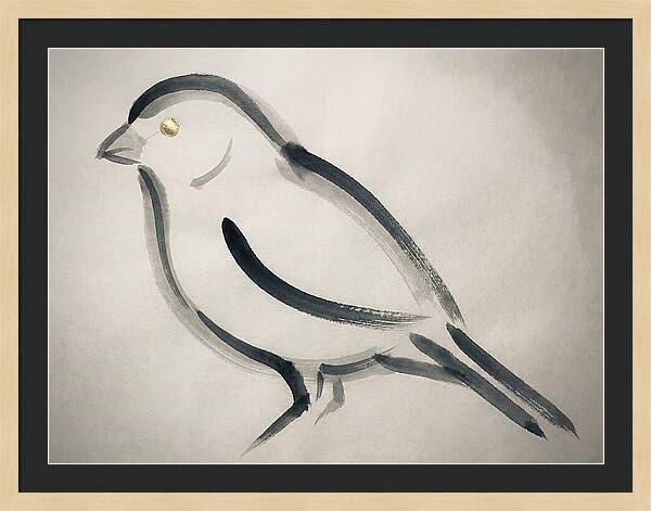 Canary In Minimalist Style