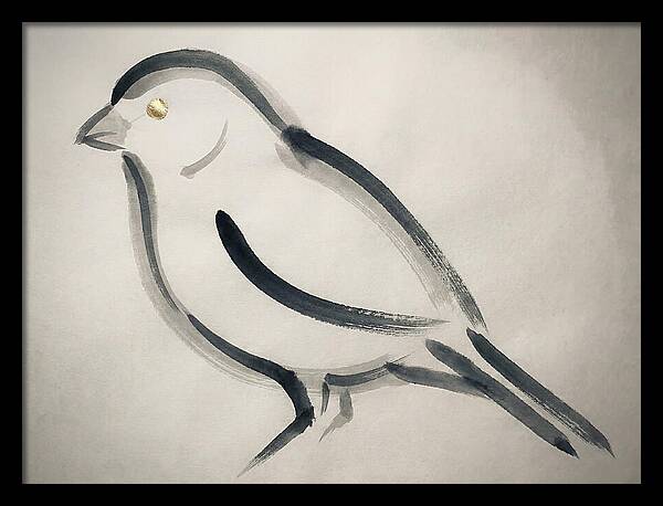 Canary In Minimalist Style