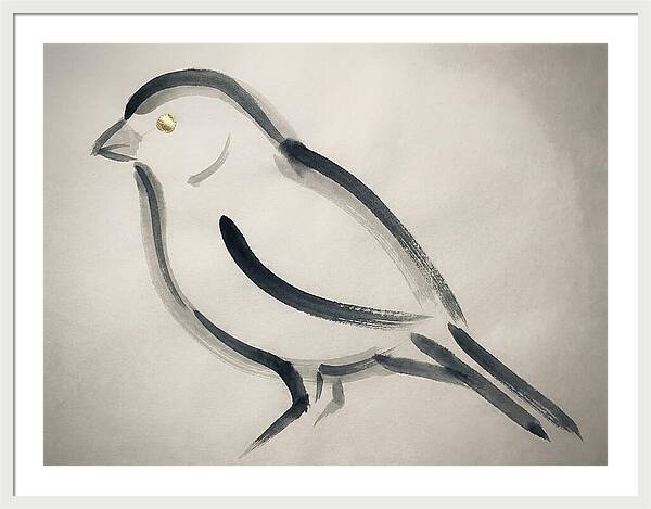Canary In Minimalist Style