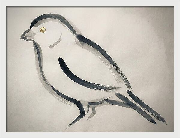 Canary In Minimalist Style