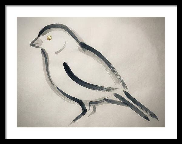 Canary In Minimalist Style