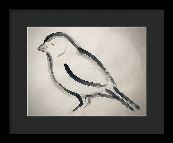 Canary In Minimalist Style