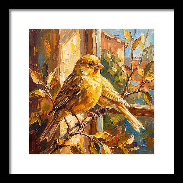 Canary In The Mediterranean Sunlight