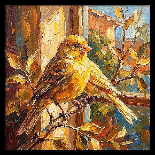 Canary In The Mediterranean Sunlight