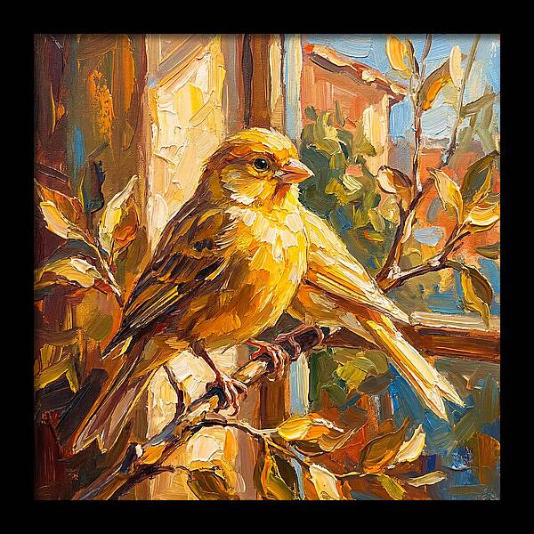 Canary In The Mediterranean Sunlight