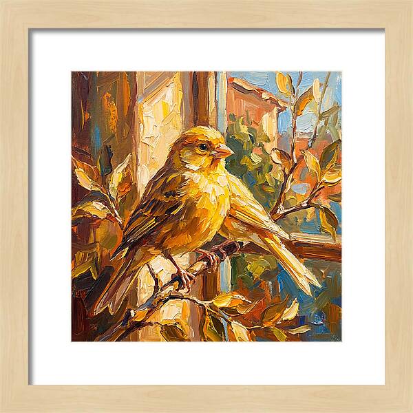 Canary In The Mediterranean Sunlight