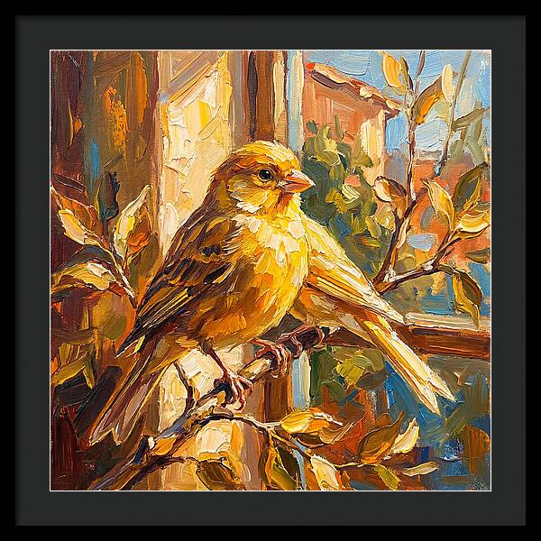 Canary In The Mediterranean Sunlight