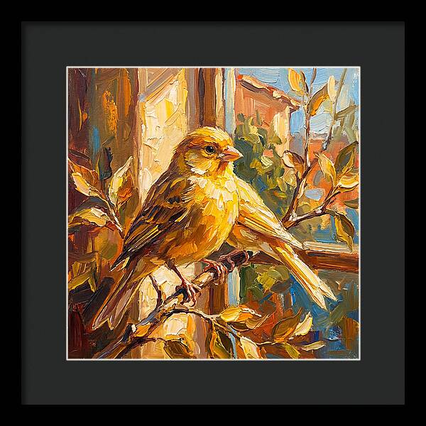 Canary In The Mediterranean Sunlight