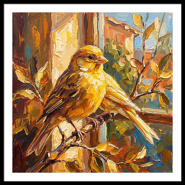 Canary In The Mediterranean Sunlight