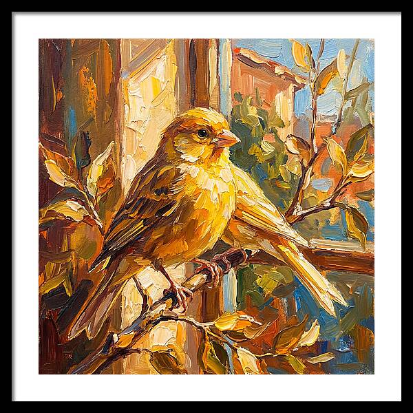 Canary In The Mediterranean Sunlight