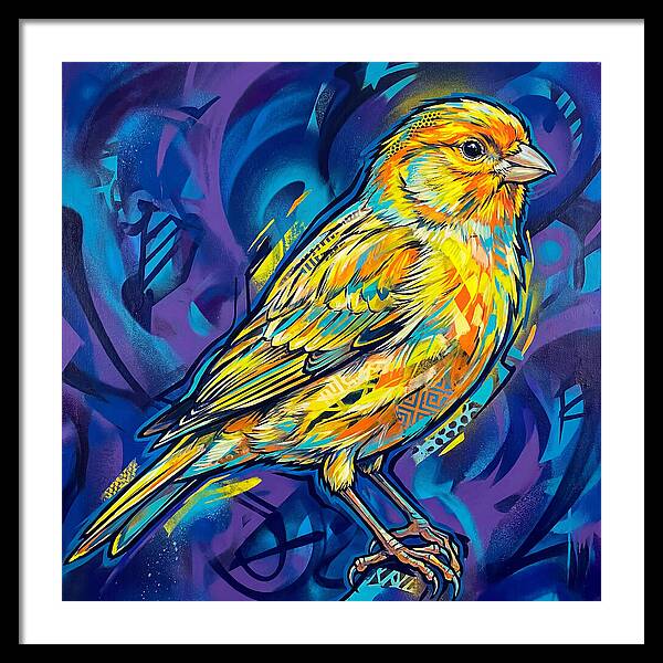 Canary In Vibrant Colors