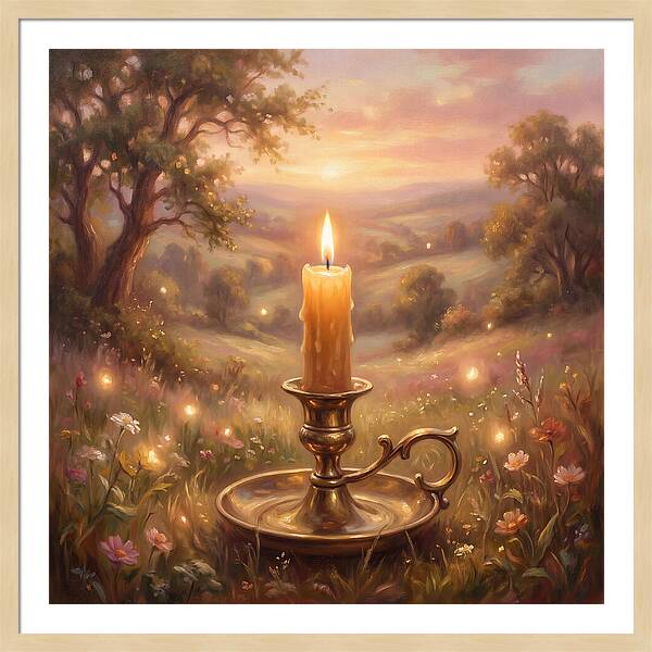 Candlelight At Dusk