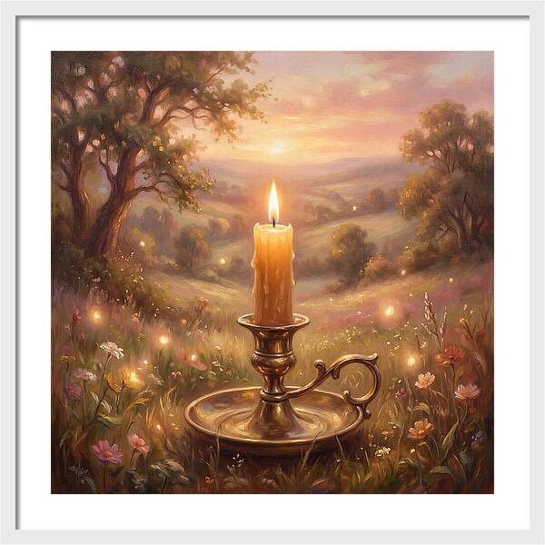 Candlelight At Dusk
