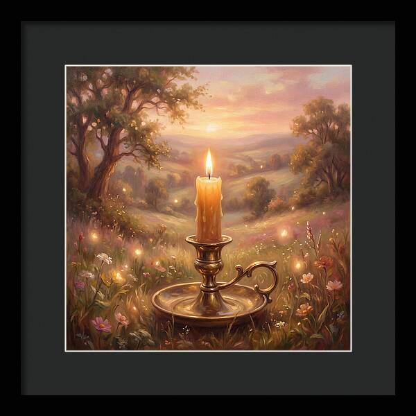 Candlelight At Dusk