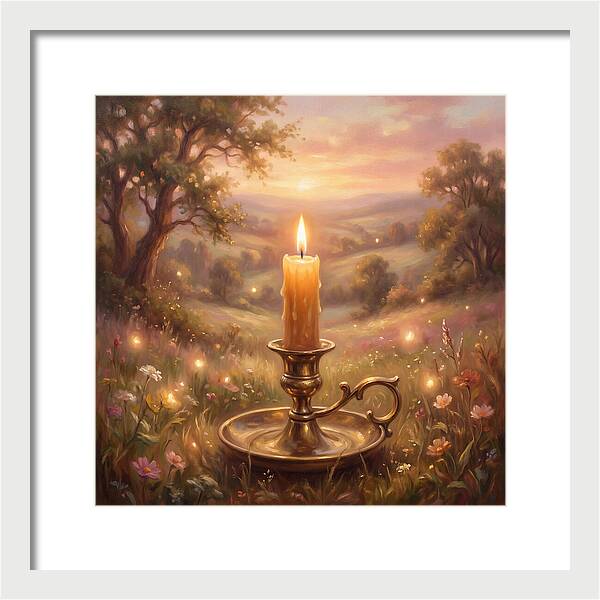 Candlelight At Dusk