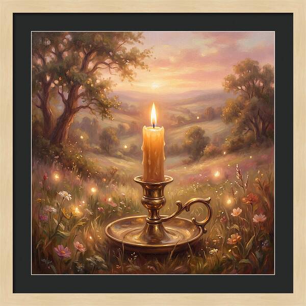 Candlelight At Dusk