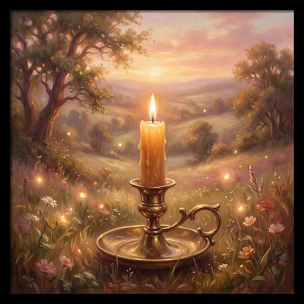 Candlelight At Dusk