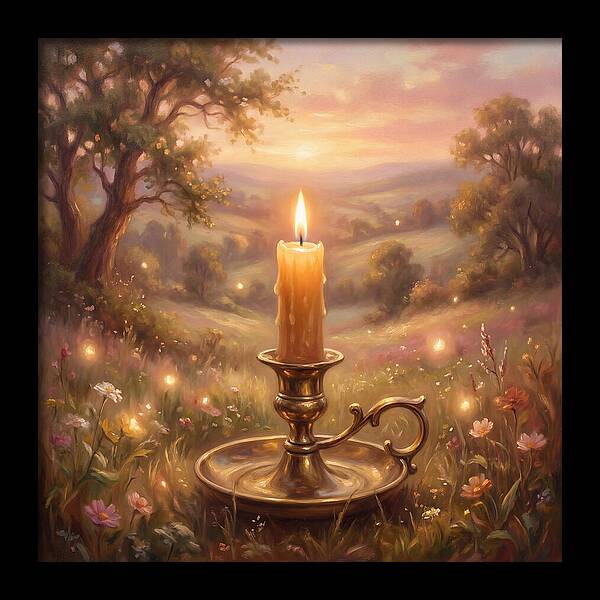 Candlelight At Dusk