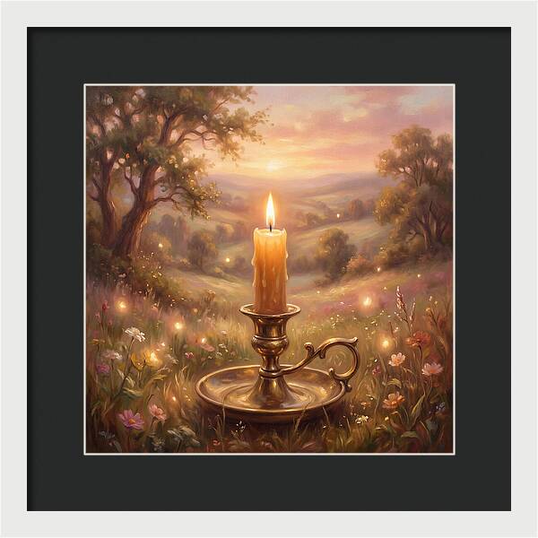 Candlelight At Dusk