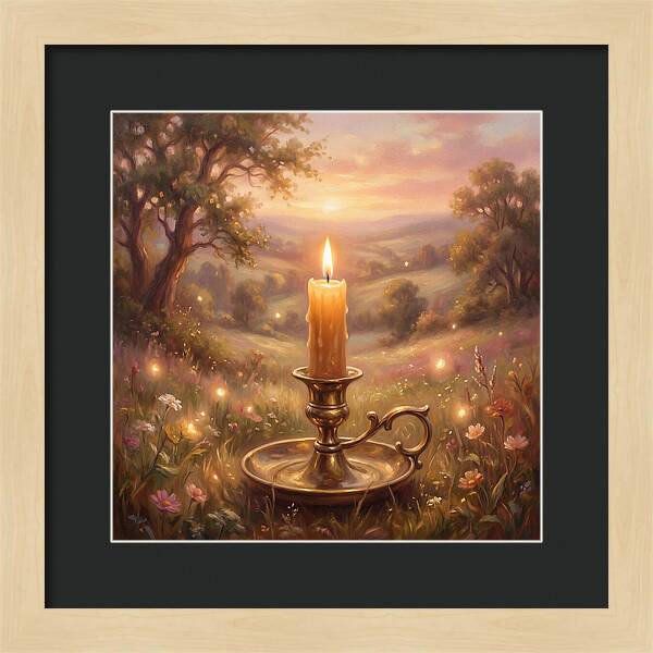 Candlelight At Dusk