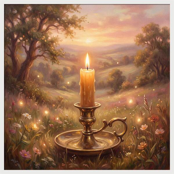 Candlelight At Dusk