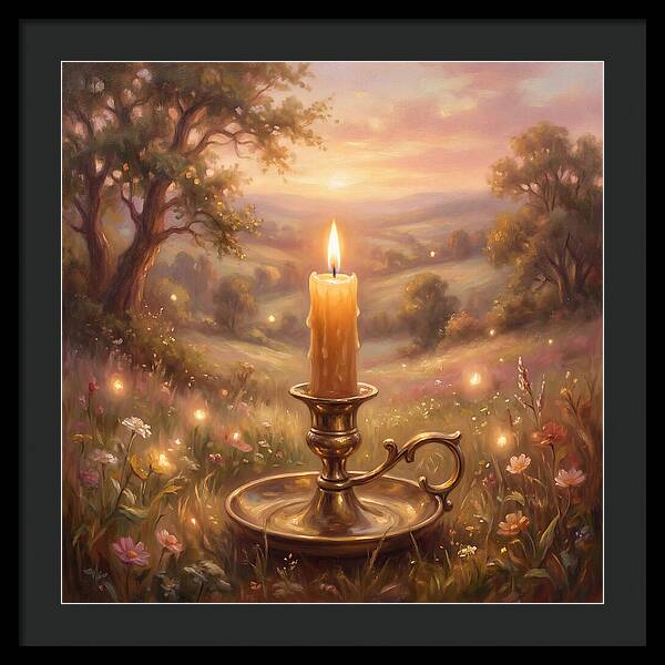 Candlelight At Dusk