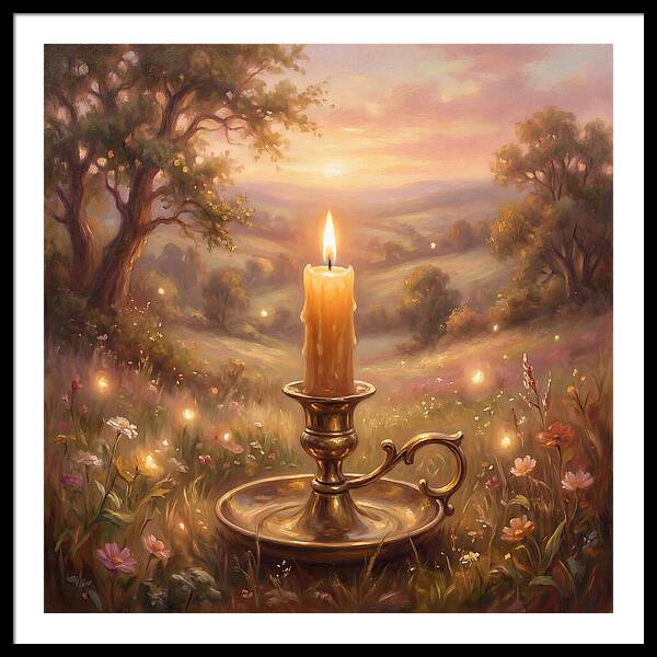 Candlelight At Dusk