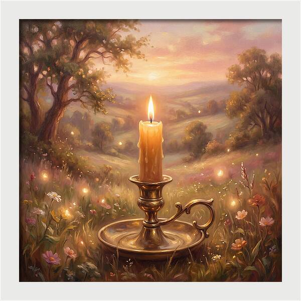 Candlelight At Dusk
