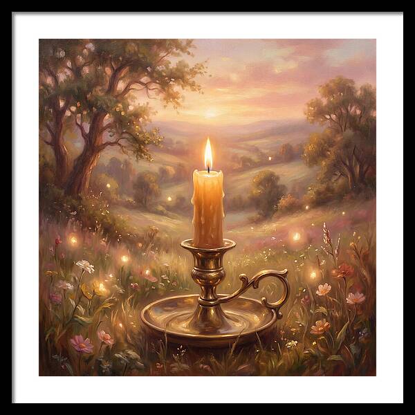 Candlelight At Dusk