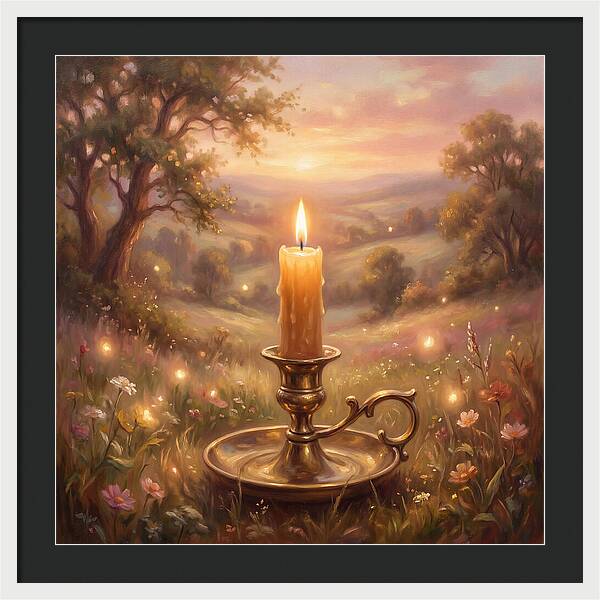 Candlelight At Dusk