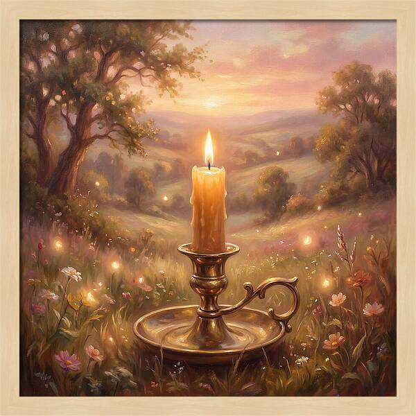 Candlelight At Dusk