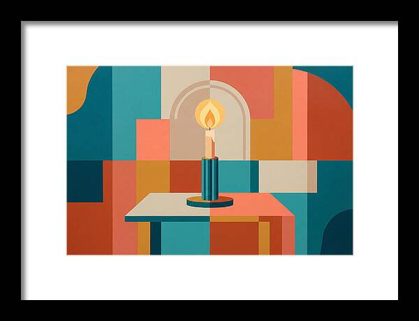 Candlelight In Abstract Harmony