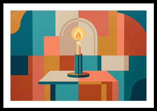 Candlelight In Abstract Harmony