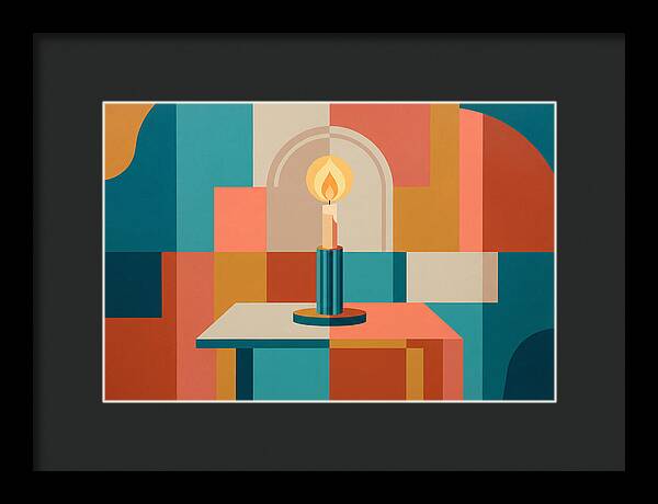 Candlelight In Abstract Harmony