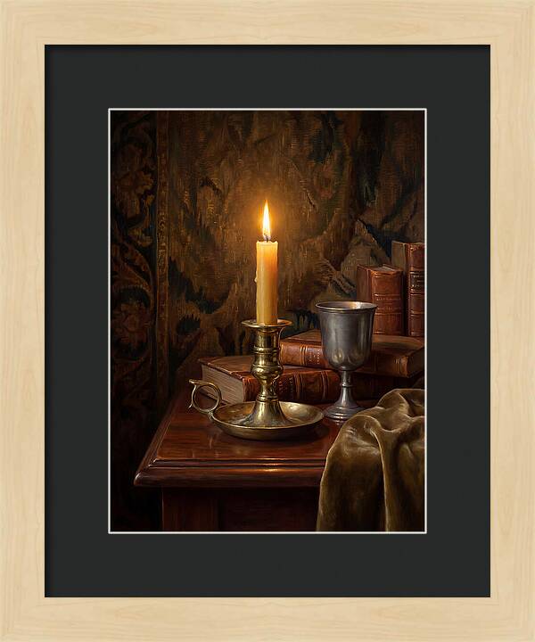 Candlelit Still Life