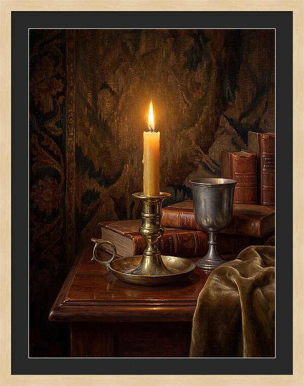 Candlelit Still Life
