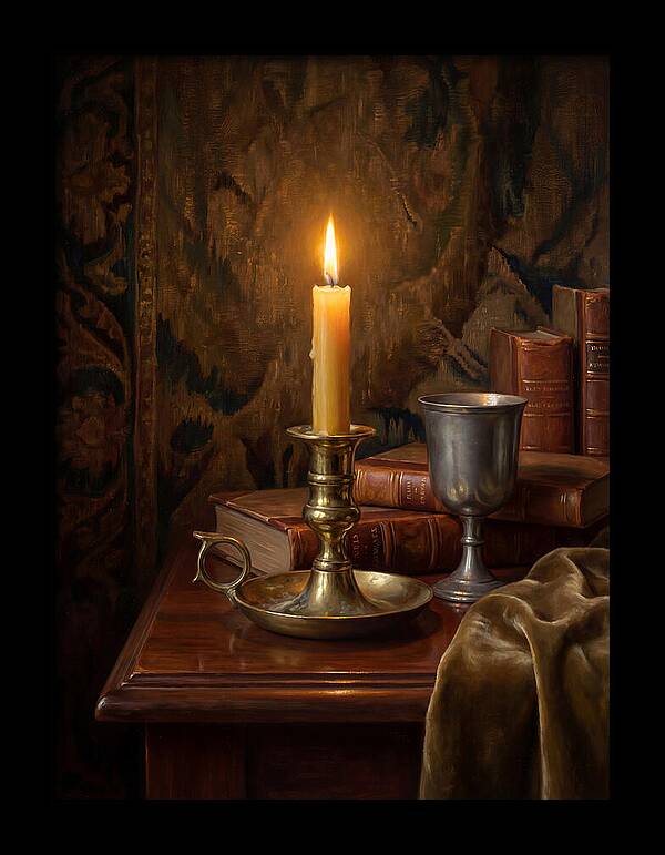 Candlelit Still Life