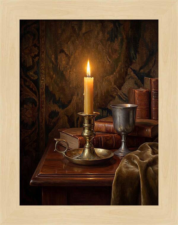 Candlelit Still Life
