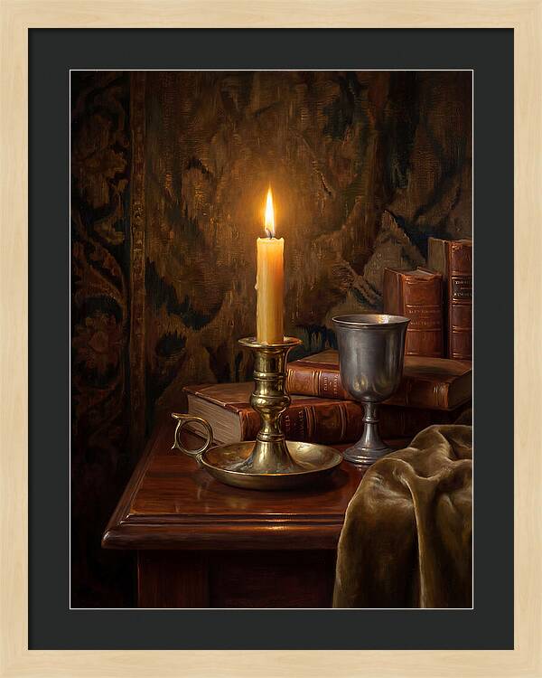 Candlelit Still Life