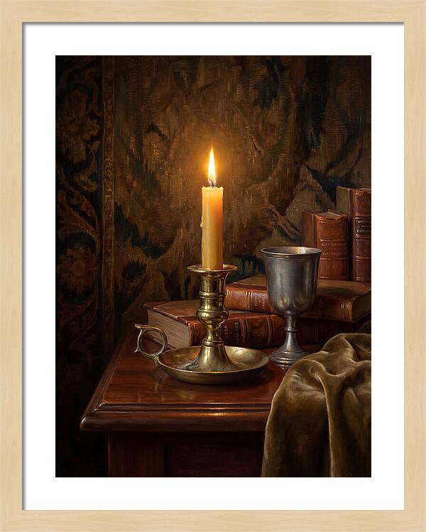 Candlelit Still Life