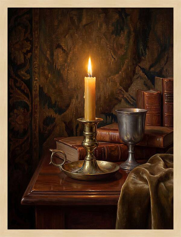 Candlelit Still Life