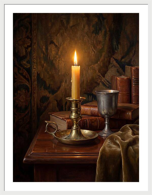 Candlelit Still Life